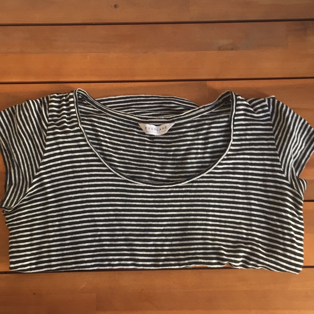 Everlane Loose Striped T-Shirt